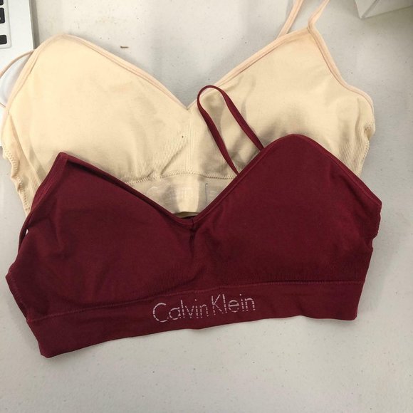 Calvin Klein Other - NEW!!! Calvin Klein 2-PC Seamless Bralette